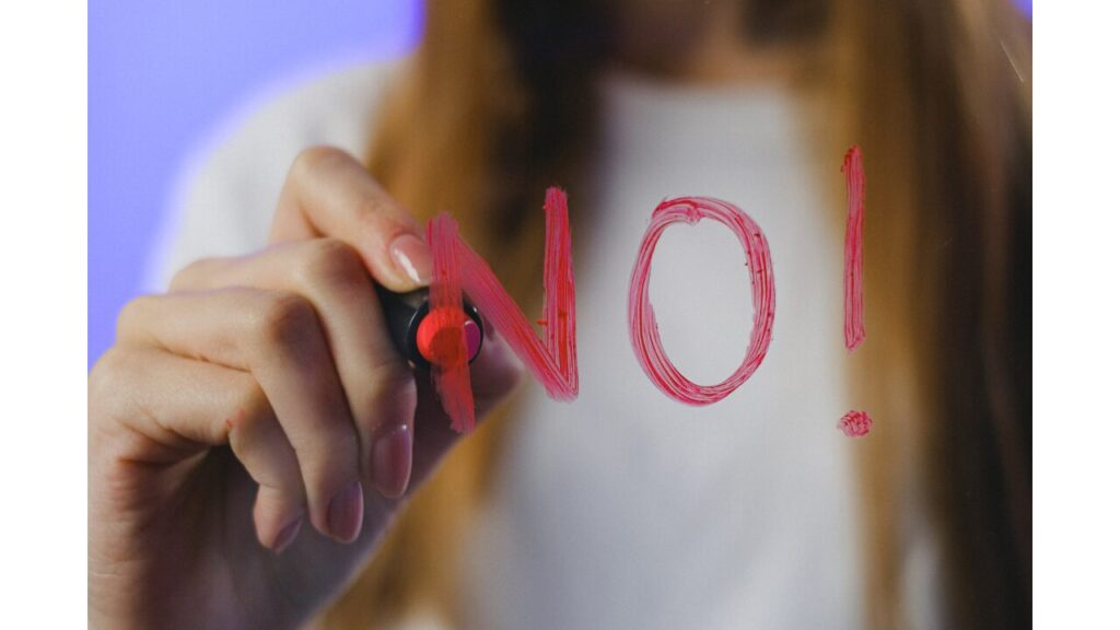 NOと書かれている画像