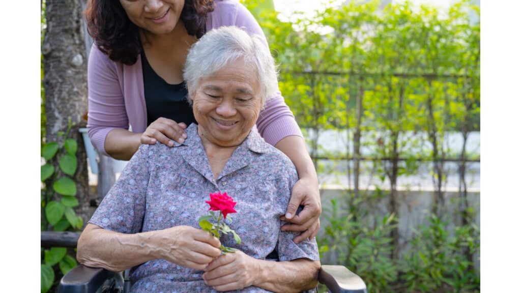 外国人利用者とそのご家族の写真